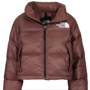 THE NORTH FACE BROWN COAT SMALL